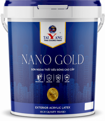 Sơn Ngoại Thất Siêu Bóng NANO GOLD