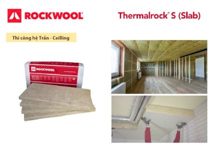 Bông khoáng cách âm Rockwool Thái Lan