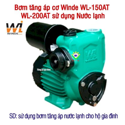 Bơm tăng áp cơ Winde WL-150AT sử dụng Nước lạnh cho hộ gia đình