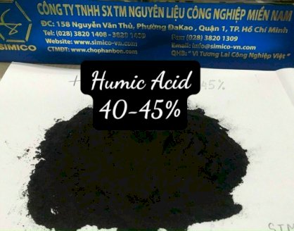 Axit Humic 40-45% Hữu cơ: 65-70%