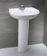 Lavabo treo tường Caesar L2220D + P2437 (Chân đứng) - Ảnh 1