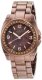 Đồng hồ AK Anne Klein Women's 10/9893BMBN Swarovski Crystal Accented Brown Ion-Plated Bracelet Watch - Ảnh 1