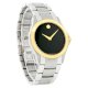 Movado quân sự Mens Black Two-Tone  0605871 - Ảnh 1