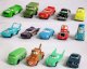 Unique Disney Cars 14 Piece Set of Mini Micro 1" Cars Including Sally, Sheriff, Ramon, Sarge, The King, Chick Hicks, Fillmore, Lugi, Guido, Flo, Hudson Hornet, Mater, McQueen and More - New in Individual Packages - Ảnh 1