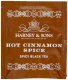 Harney & Sons Hot Cinnamon Spice Tea 100g / 3.57 oz (50 Tea Bags) - Ảnh 1