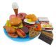 Fast Food & Dessert Play Food Cooking Set for Kids - 30 pieces (Burgers, Donuts, Ice Cream, & more) - Ảnh 1
