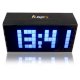 Hossen Digital Large Big Jumbo LED Snooze Wall Desk Alarm Day of Week Calendar Clock, 4 Colors to Choose!! (Blue) - Ảnh 1