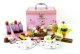 Mix Set Wooden Kitchen Toys Kitchen Accessories Play House Toys Hot Sale !! Mother Garden Wooden Chocolate Cake - Ảnh 1