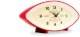 Newgate BUL60R Bullitt Alarm Clock, Red, 12-1/2-Inch - Ảnh 1