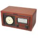 Vintage Radio Replica Storage Box and Working Clock - Ảnh 1