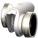 Ống kính Olloclip 4-in-1 Photo Lens for iPhone 6/6 Plus (Gold Lens with White Clip) - Ảnh 1
