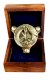 3" Sundial Compass - Brass with Wood Box - Ảnh 1