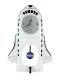 Space Shuttle Pendulum Desk Clock Astronaut - Ảnh 1