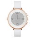 Đồng hồ thông minh Pebble Time Round Rose Gold with White Leather - Ảnh 1