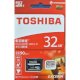 Thẻ nhớ Toshiba MicroSDHC Exceria 90MB/s 32GB