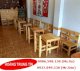 Bộ bàn ghế cafe gỗ HTT-601 - Ảnh 1