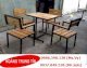 Bộ bàn ghế cafe gỗ HTT-629 - Ảnh 1