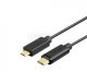 Cáp USB 2.0 Type-C to Micro USB 1m Unitek Y-C473BK - Ảnh 1