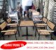 Bộ bàn ghế cafe gỗ HTT-0003 - Ảnh 1
