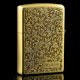 Bật lửa zippo khắc nổi hoa văn hai mặt - Ảnh 1