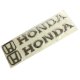 Tem logo chữ nổi HONDA dán trang trí xe HD03 (TRẮNG) - Ảnh 1