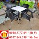 Bộ bàn ghế cafe nhựa đúc Hoàng Trung Tín HTT2018-005 - Ảnh 1