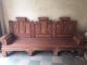 Bộ bàn ghế Đồng Kỵ kiểu Âu Á hộp gỗ hương đỏ - Ảnh 1