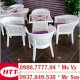 Bộ bàn ghế cafe nhựa giả mây Hoàng Trung Tín HTT92018.12 - Ảnh 1