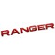 Tem logo chữ nổi RANGER dán trang trí đuôi xe Ford RANGER - Ảnh 1