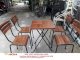 Bàn ghế gỗ cafe sân vườn hgh-33 - Ảnh 1