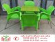 Bàn ghế nhựa cafe sân vườn hgh00092 - Ảnh 1