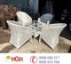 Bàn ghế nhựa HGH 77 - Ảnh 1