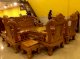 Bộ bàn ghế rồng bát tiên gỗ gõ đỏ tay 14 – BBG0501 - Ảnh 1