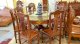 Bộ bàn ăn gỗ hương bàn tròn 8 ghế – BBA109 - Ảnh 1