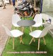 Bộ bàn ghế cafe nhựa gỗ Hoàng Trung Tín -HTT2021 - Ảnh 1