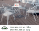 Bộ bàn ghế cafe sắt sân vườn HỒNG GIA HÂN 0001 - Ảnh 1