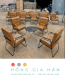 Bàn ghế sofa sắt lót nệm Hồng Gia Hân BGS15 - Ảnh 1