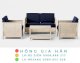 Sofa mây nhựa Hồng Gia Hân SM341 - Ảnh 1