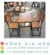 Bàn ghế cafe, quán ăn giá rẻ Hồng Gia Hân GG209 - Ảnh 1