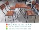 Bàn ghế cafe, quán ăn giá rẻ Hồng Gia Hân GG211 - Ảnh 1