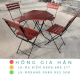 Bàn ghế cafe giá rẻ Hồng Gia Hân BG405 - Ảnh 1