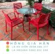 Bàn ghế cafe giá rẻ Tp.HCM Hồng Gia Hân B001 - Ảnh 1