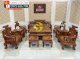 Bộ bàn ghế sơn thủy gỗ cẩm lai 10 món chân 12 – BBG1440 - Ảnh 1