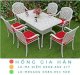 Bàn ghế sân vườn Hoàng Gia Hồng Gia Hân A121 - Ảnh 1