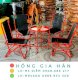 Bàn ghế cafe bệt Hồng Gia Hân MS401 - Ảnh 1