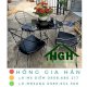 Bàn ghế cafe sắt giá tốt Hồng Gia Hân MS242 - Ảnh 1