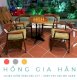 Bàn ghế cafe Tp HCM giá tốt Hồng Gia Hân MS601 - Ảnh 1