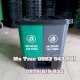 Thùng rác 2 ngăn 40L nhựa HDPE - Ảnh 1