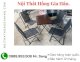 Bộ bàn ghế cafe mặt gỗ xếp gọn Tp.HCM HGH05152 - Ảnh 1