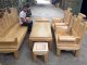Bộ bàn ghế âu á hộp - gỗ sồi nga - Loại 2m2 và 2m4 - Ảnh 1